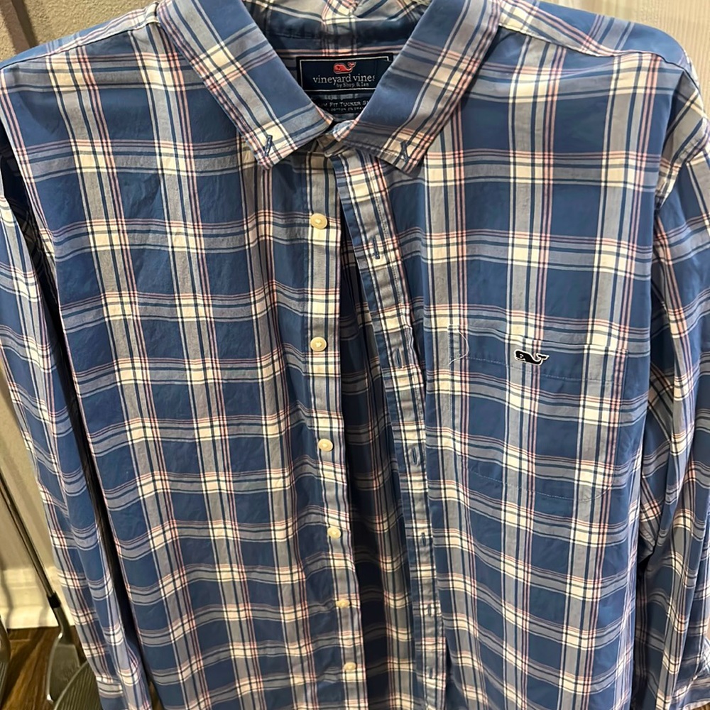 Large vineyard slim fit tucker see website